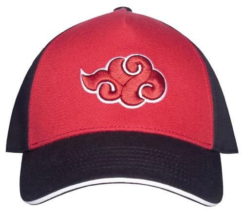 Difuzed Naruto Akatsuki Cloud Baseball Cap One Size