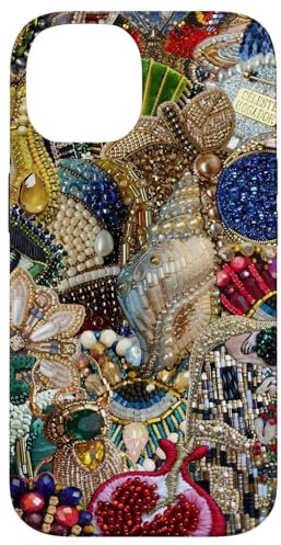 iPhone 14 Vintage Mosaic Collage Scrapbook Tiles Y2K Eclectic Case