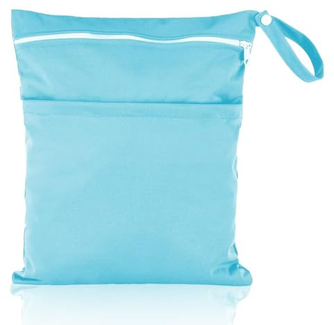 WeddHuis 1 Pcs Sac Couches Lavables Sac à Langer Réutilisable Sac à Langer Imperméable Sac Maillot de Bain Mouillé pour La Crèche La Natation Le Camping Le Voyage et La Plage