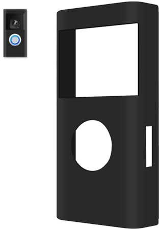Silicone Skin Case Cover for Ring Video Doorbell (2nd Gen & Battery Doorbell Plus), Silicone Cover Durable, Weather - Resistant, UV - Resistant, Rain - Resistant