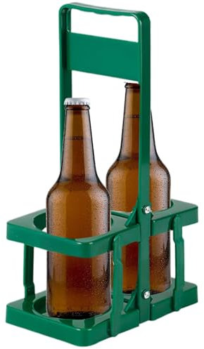 Panier pliable portable pour bière, étagère pour bouteilles de bière - Panier à bière pliable à main | Porte-2 bouteilles de whisky et de bière, support pour canettes de cervez