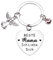 YRsorn Schlüsselanhänger Mama - Geschenke für Mama, Muttertagsgeschenk für Mama, Schutzengel Schlüsselanhänger, Beste Mama Geschenk, Ich Liebe Dich Mama Gastgeschenke Geburtstag