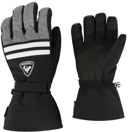 Rossignol Herren Handschuhe Skihandschuhe Action IMPR, Farbe:Grau, Artikel:-280 heather grey, Größe:M