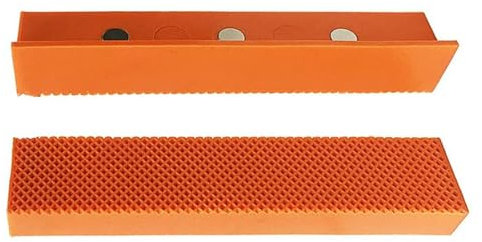 Schraubstock-Backenschutz, Abdeckungen für einfache Installation, lange Lebensdauer, Reparaturwerkstätten, 2 Stück