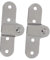 jojofuny Folding Ladder Hinge Kit Attic Ladder Hinge Parts Replacement for Iron Material