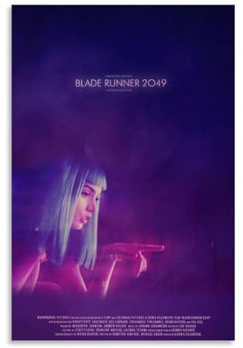 LOKJKOEQ Blade Runner Movie Fan Art Poster Dekorative Malerei Leinwand Wandkunst Wohnzimmer Poster Schlafzimmer Malerei 08x12inch(20x30cm)