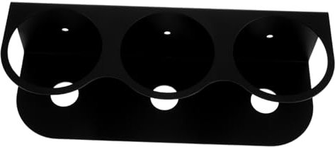 TOPBATHY Bottle Drying Rack Wall-mounted Spray Bottle Storage Paint Rack Deposit Storage for Workshop