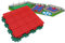 Piastrelle per pavimenti sportivi modulari ad incastro da 34 cm per esterni, per stadi, asili, scuole, fai da te, puzzle in plastica, verde-1 pezzo, verde-1 pezzo,Green-1PCS