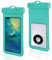 Zymoplas Pochette étanche pour téléphone Portable pêche 7.2 Pouces Smartphone Sac Sec Portable réutilisable Ski téléphone Porte-Documents, Bleu