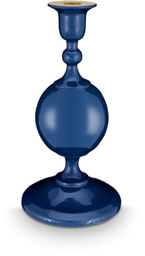 Pip Studio Kerzenständer Metall Kugel Marineblau 24cm