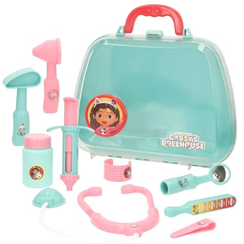 ColorBaby Gabby's Dollhouse Medizinischer Koffer mit Spielzeugzubehör, Kinderspielzeug, Kinderspielzeug, ab 3 Jahren, dynamisches Lernen, Rollenspiele, Geschenke für Kinder (39155)