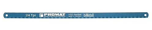PROMAT 814083 Sägeblatt HSS-Bi L.300mm Q.12,5x0,63mm einfache Zahnung PROMAT 24Z./Zoll