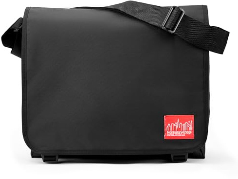 Manhattan Portage Large Deluxe Computer Bag for 17 inch Laptop - Black