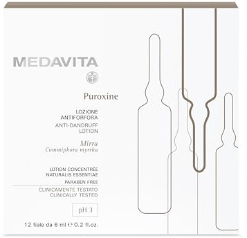 Medavita - Puroxine - Anti-Schuppen Lotion pH 5,6 | Reduziert Juckreiz und Talg, hergestellt in Italien