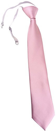 TigerTie - niños a atar - rosa monocromo - Lazo prebonded con elástico