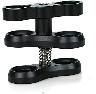 Seafrog 25-mm-Montagekugel für Kaltschuhverbinder für Video, Blitz, Stroboskoplichter