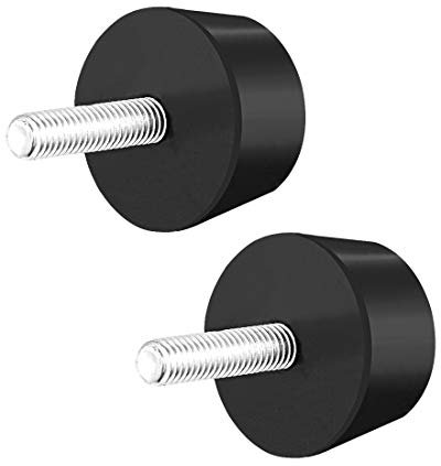 sourcing map 2STK Konische Schwingungsdämpfer Halterung mit M8 x 30mm Bolzen 1,5 x 0,79