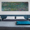 Claude Monet Seerosen Berühmte Leinwandbilder Wandkunst Poster und Drucke Impressionistische Kunst Bilder Schlafzimmer Dekor 20x60cm Rahmenlos