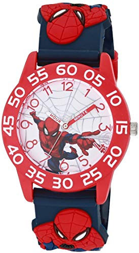 Marvel Orologio Analogico al Quarzo Unisex Bambini con Cinturino in Plastica WMA000413