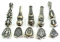 Silber Metall Imame und Y Perlen Set Für Gebetskette Tesbih Tasbih Tespih Kette Zwischenperlen Misbaha Subha Muslimisches Islamic Rosenkranz Prayer Anbetungszubehör