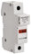 Heschen Porte-fusible solaire/photovoltaïque, porte-fusible PV, RT18-32(X), DC1000V 32A, 1 pôle, indicateur de fusible soufflé, montage sur rail DIN 35mm, pour fusible ST-10PV 10x38mm, certifié CE