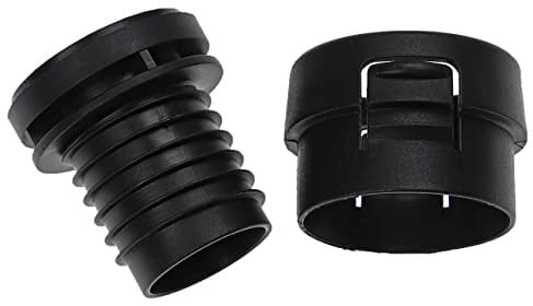vhbw 2-teiliges Reparatur-Set Staubsauger-Schlauch kompatibel mit Miele PERFORMANCE Staubsauger - Schlauch-Instandhaltung Schwarz