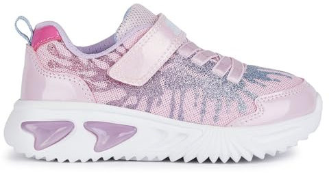 Geox J Assister Girl C Basket, Rose Ciel, 29 EU