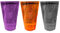 Tradineur - Pack de 3 vasos con diseño de esqueleto - Fabricado en plástico - Ideal para fiestas de Halloween - Ø 9,5 x 14 cm - Color Aleatorio