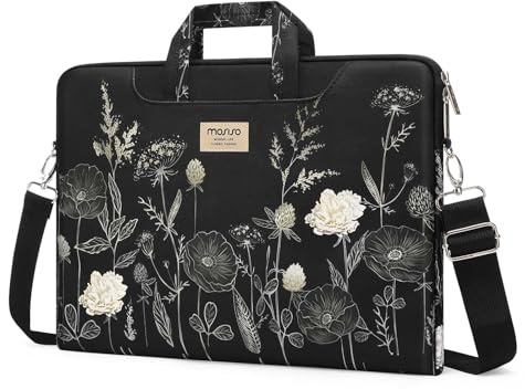 MOSISO Borsa Laptop Donna, 15.6 pollici Borsa Computer