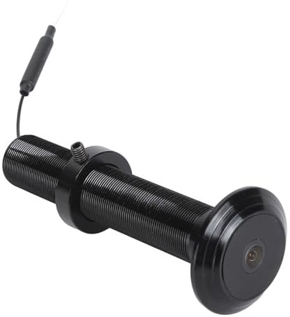 Sxhlseller Telecamera 1080P HD per Foro per Porta, Telecamera per Spioncino con Obiettivo Grandangolare, Visione Notturna a Infrarossi, Telecamera per Spioncino WiFi per la Casa (128GB)