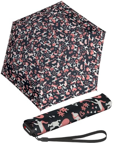 Knirps Taschenschirm US.050 Ultra Light Slim Manual embracing - Black