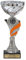 Pokale 6er Serie AK5330 Silber/orange 22,5 cm