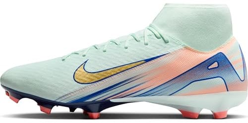 Nike Herren Superfly 10 Academy Mercurial Dream Speed MG High-Top Fußballschuh, Barely Green/MTLC Gold Coin, 43 EU