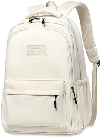 Aucuu Schulrucksack Mädchen & Jungen Teenager, Backpack Damen & Herren, 15,6 Zoll Laptop Rucksack, Causal Travel Schultaschen, Wasserabweisend Backpack, College-Rucksack