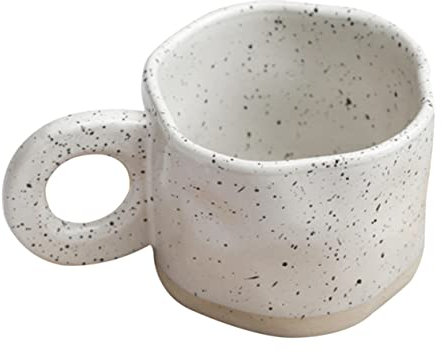 Alipis Keramischer Kaffeebecher Robuster Trinkbecher Für Heiße Und Kalte Getränke Für Zuhause Büro Und Outdoor-nutzung Einfach Zu Reinigen Rutschfester Boden Keramischer Wasserbecher
