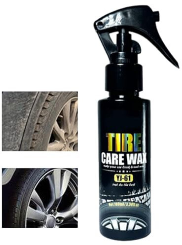 Spray de brillo de neumáticos High Gloss Tyre and Rand Cleaner, Long Lasting Shine Protectant | Repelente al polvo y resistente al agua para detalles del coche, mantenimiento de coches, camiones y