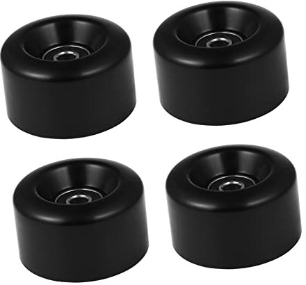 Toyvian 4stücke Setpu-räder Mit Lager Für Skateboard Verschleißfest Zweireihig Für Straße Und Übung Guter Grip Schnell Und Stabil