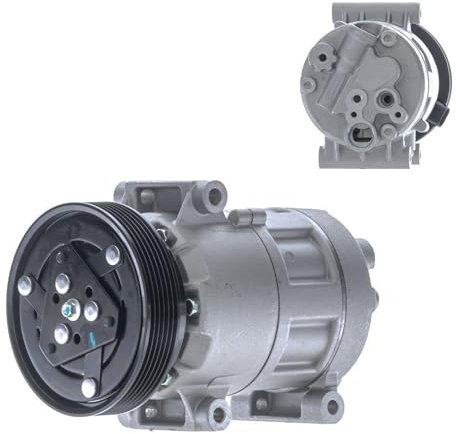 Partsline Compresseur de climatisation adaptable compatible avec Renault Megane, Grand scenic Almera, Qashqai, Scenic II équivalent à 8671016163, 8200316164