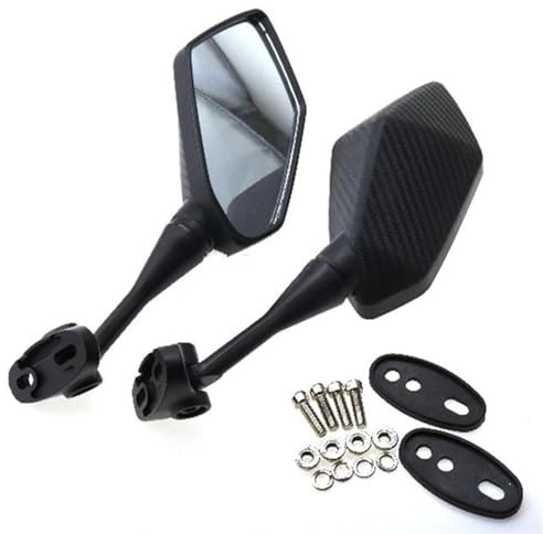 Für Yamaha YZF600 YZF R1 R6 R3 R125 R25 R15 2003 2004 2005 2006 2007 2008 2009 Motorrad Spiegel rückseite(Carbon fiber)
