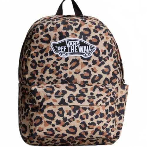 Vans Old Skool Classic Mochila Estampado Leopardo 22L | Funda para Portátil 15, Bolsillo para Botella, Correas Acolchadas, 100% Poliéster, 41x30,4x12 cm