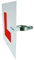 Motorcycle L Plate Kit, Supplied With All Fittings, 1.5mm Thick Front & Rear Plates, Genuine LD Brand