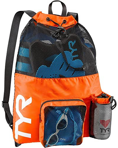 TYR Unisex Big Mesh Mummy Rucksack Tasche, Orange, Einheitsgröße