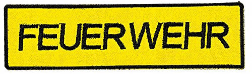 Aufnäher Patches - Feuerwehr - 04072 marine - Gr. ca. 9cm x 2,5cm