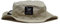 Sombrero de Protección Solar Surf Monkey® - SIN Cuerda- Visera Flexible - Hombre/Mujer - Boonie Hat (UPF 50+ Beige)
