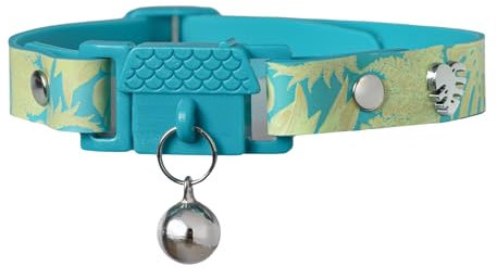 Kittyrama Botanicals Halsbänder für Katzen/Kätzchen. Preisgekrönt. Hypoallergen, Quick Release Breakaway, Bequem und Weich. Tierarzt Zugelassen. Jungle Adult