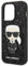 Karl Lagerfeld KLHCP14LGFKPK Hülle für iPhone 14 Pro 6,1 hardcase schwarz/Black Glitter Flakes Ikonik