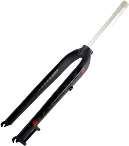 LYMFCFC Forcella Ammortizzata Forcella Anteriore MTB Freno A Disco Rigido Forcella MTB 28,6 Mm Forcella Anteriore Superleggera 26/27,5/29 Pollici Bicicletta Ultraleggera A,29in