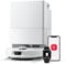 roborock QV 35A Aspirateur Robot Laveur, 8000Pa HyperForce, Station Multifonctionnelle, Serpillière Rotative 200 TR/Min & Relevable 10mm, Anti-enchevêtrement, Évitement d'obstacles, Cartographie, APP