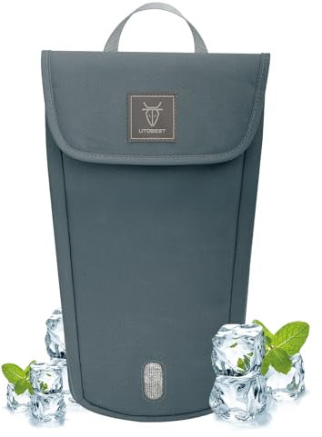 UTOBEST Insulated Insulation Bag for 3L Hydration Water Bladders, 50mm Thick Thermal Insulation, Lightweight Water-Resistant, Prevents Freezing and Keeps Water Cool, Bladder NOT Included