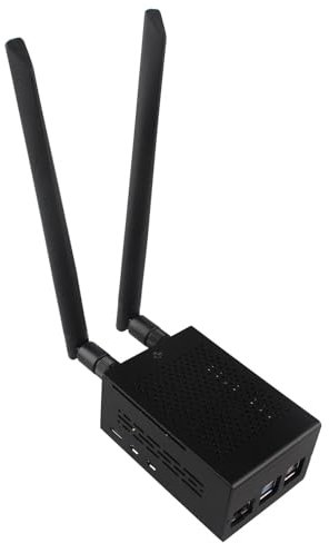 ZDE ZP590A PCIe to WiFi7 6 6E 5 HAT Expansion Board wifi 7 Adapter with Aluminum Case ZC501 PCIe Peripheral Board for Raspberry Pi 5 2GB 4GB 8GB 16GB
